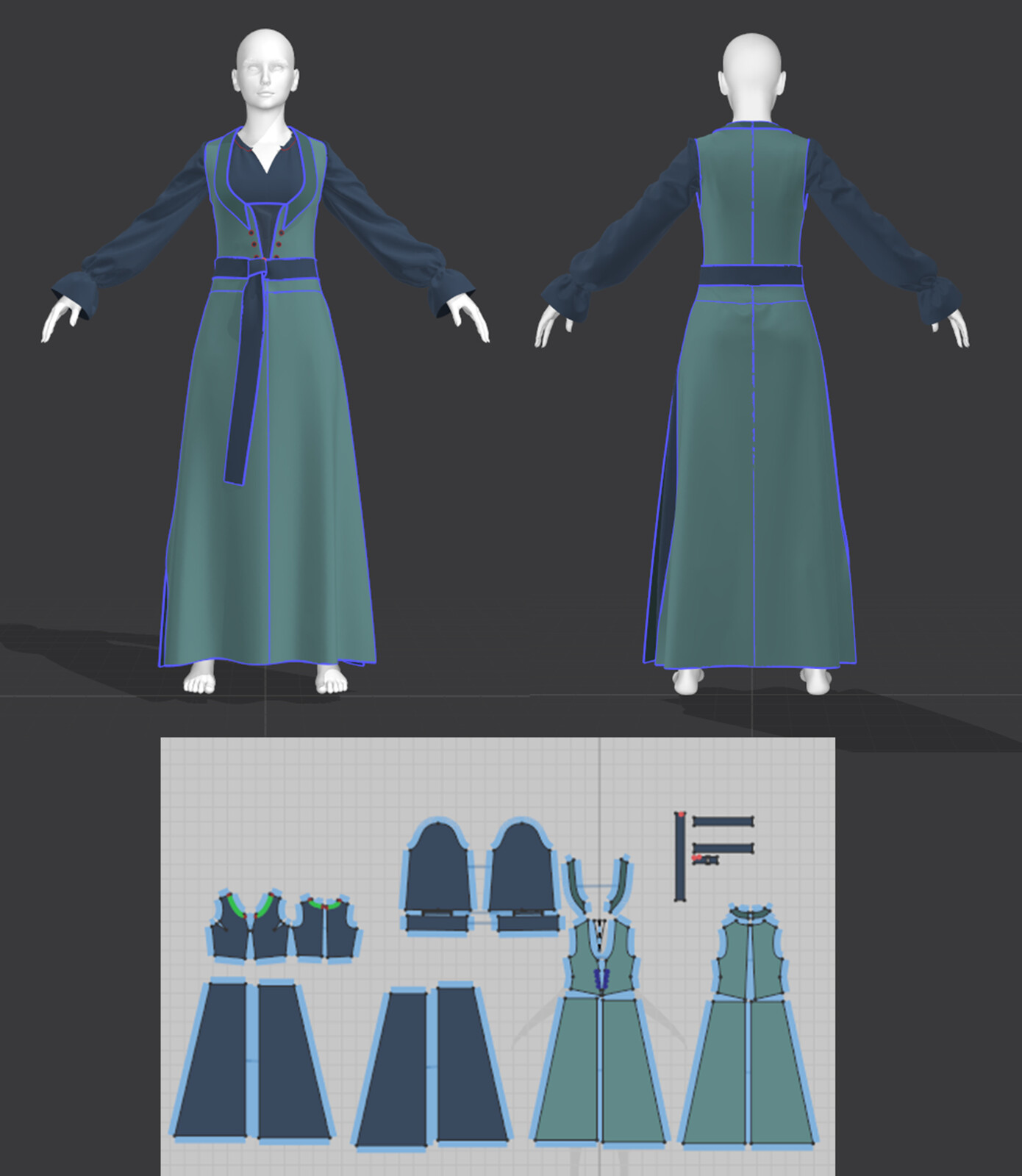 dress, witchy