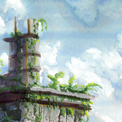 Ruins on the Beach