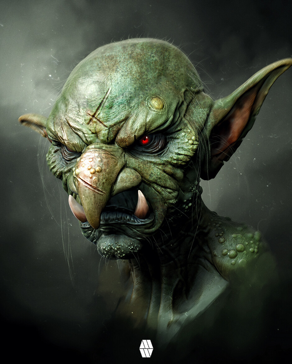A Minion Emerges - 'Goblin Bust' Concept 