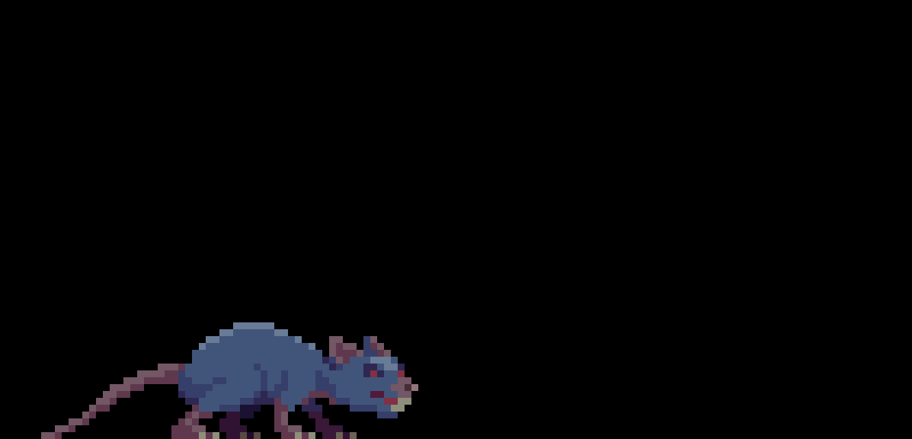 ArtStation - Mobs from my game (Rat), image size:1330x640