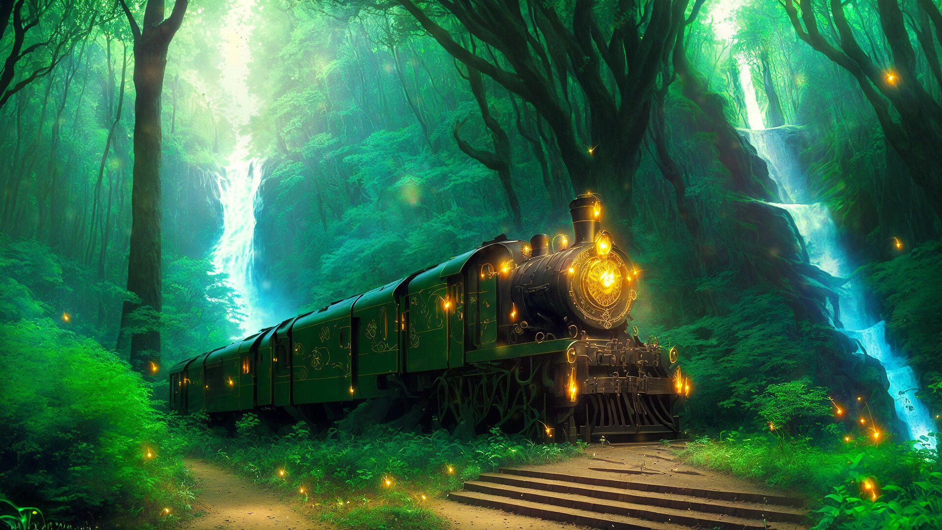 ArtStation - Train Worlds - Forest