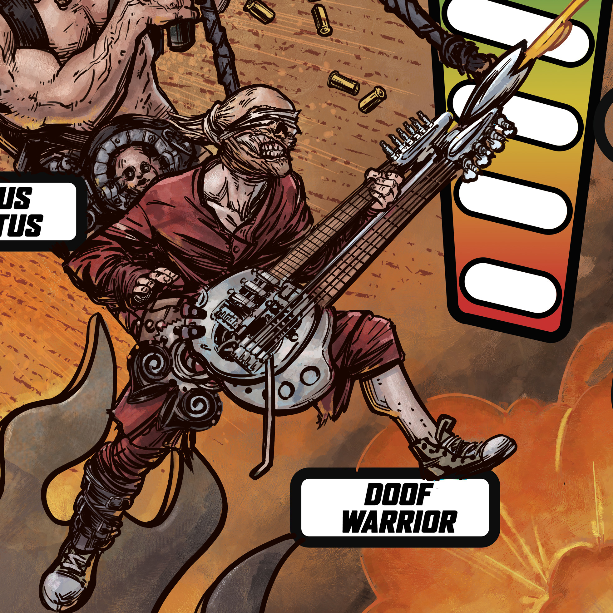 Detail Doof Warrior