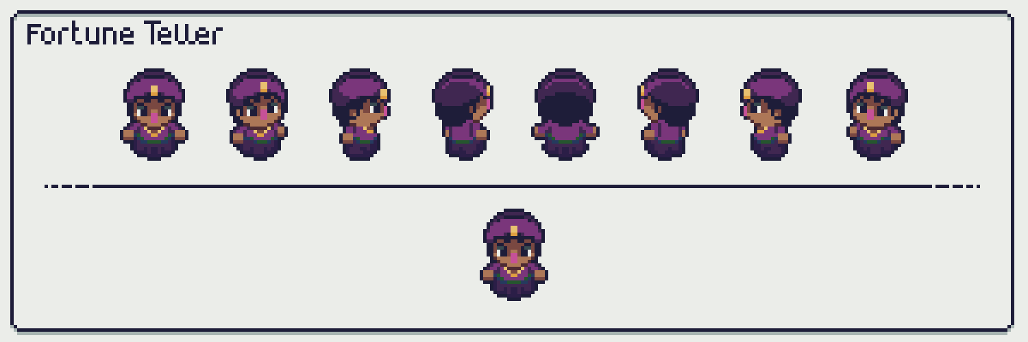Fortune Teller 8 directions
