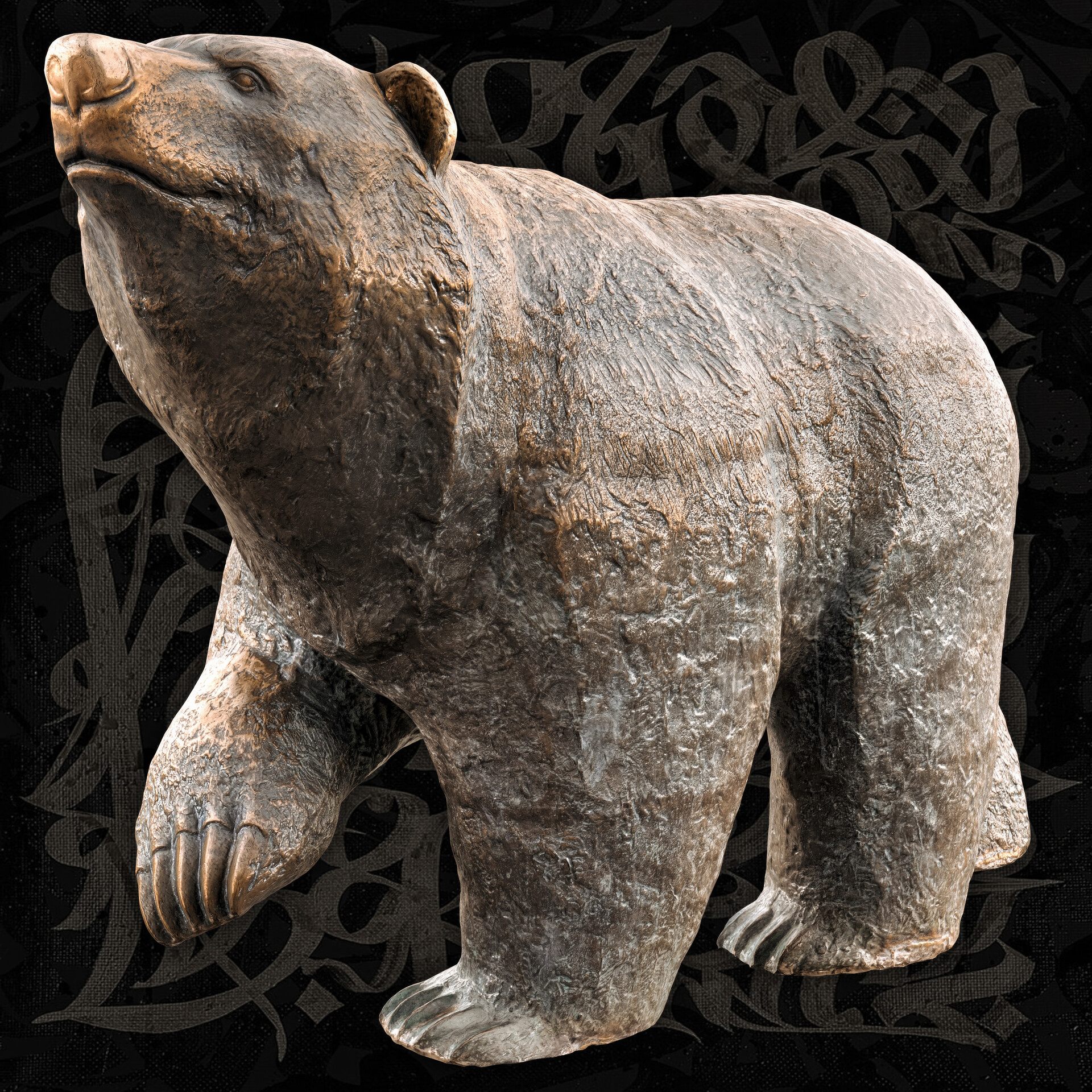 ArtStation - Bear Sculpt in Blender