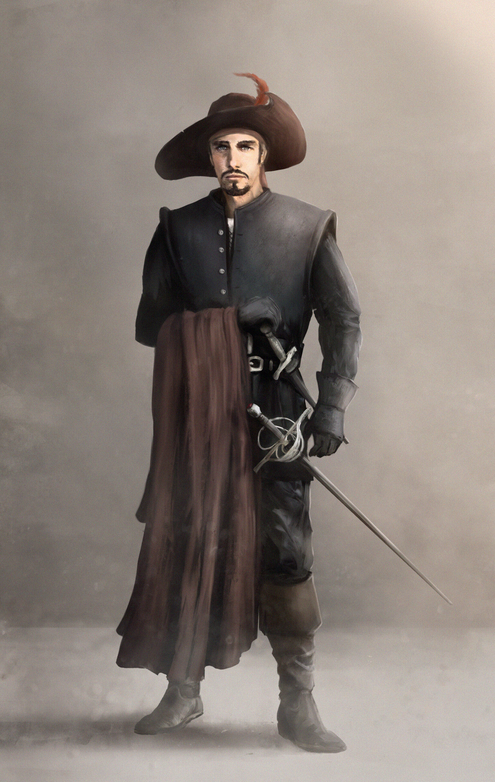ArtStation - фехтовальщик