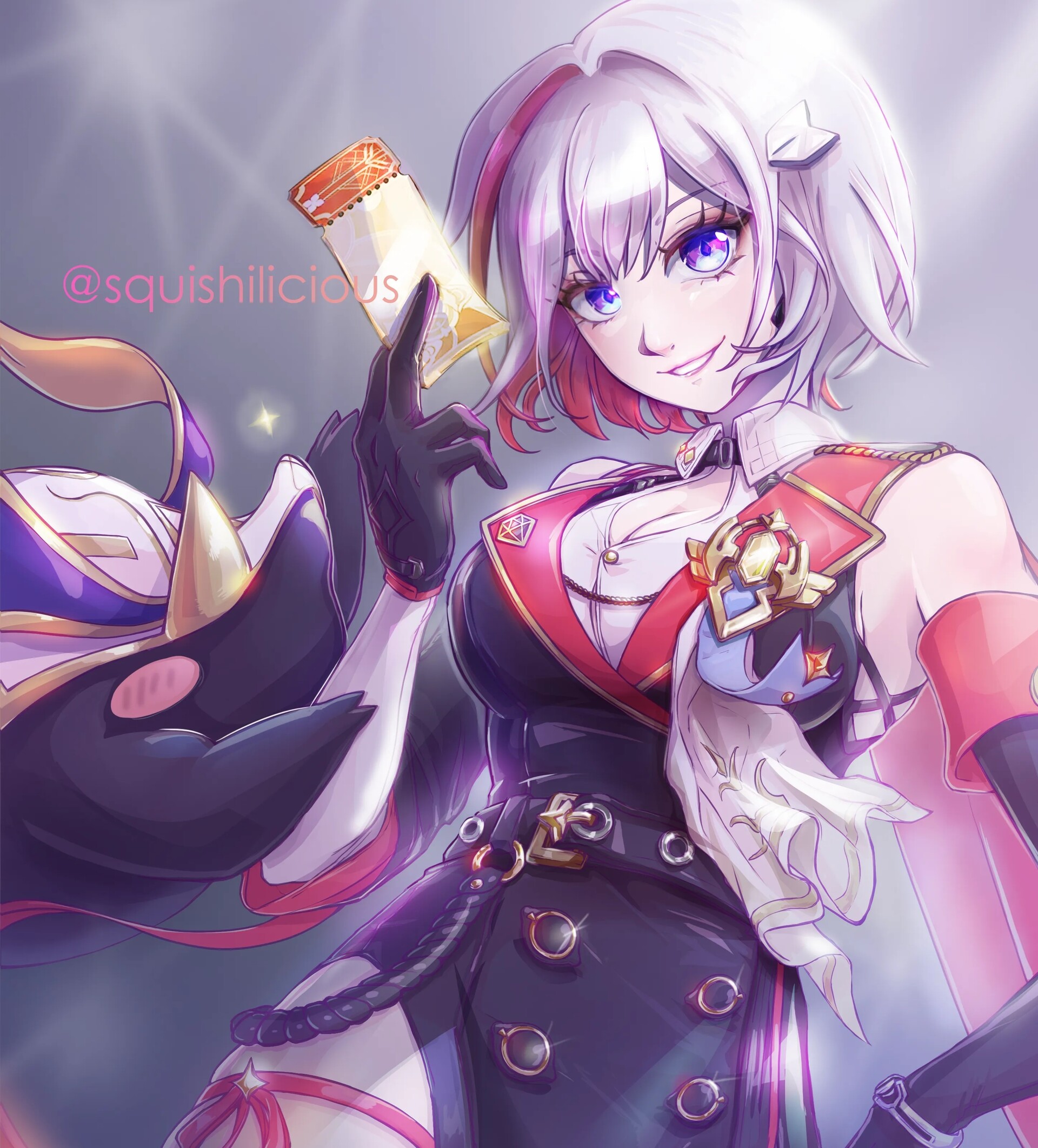 Topaz and numby. Star rail топаз. Numby hsr. Topaz and numby. Honkai star trail topaz art.