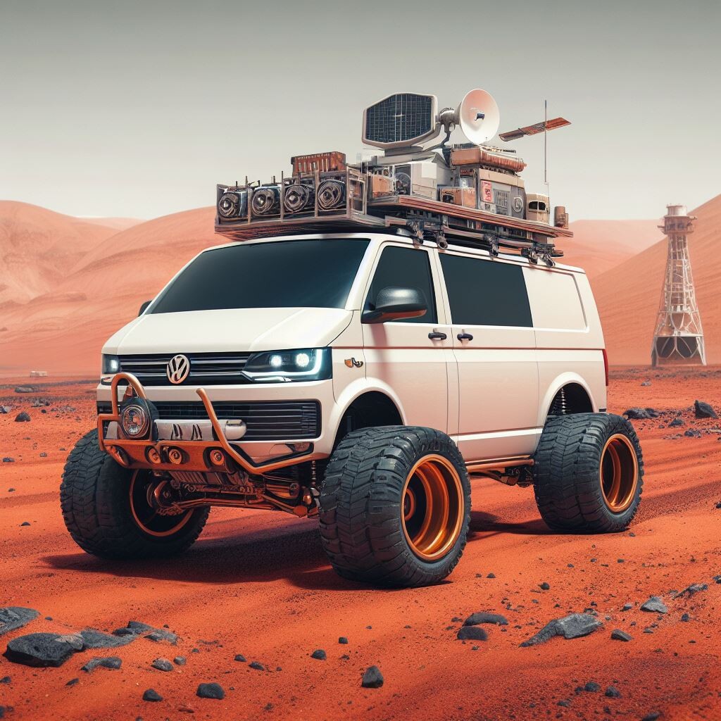 VW T6 as Mars Rover