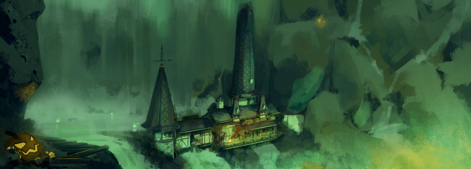 THE HOSTEL UP THE WATERFALL - SPOOKY SEASON