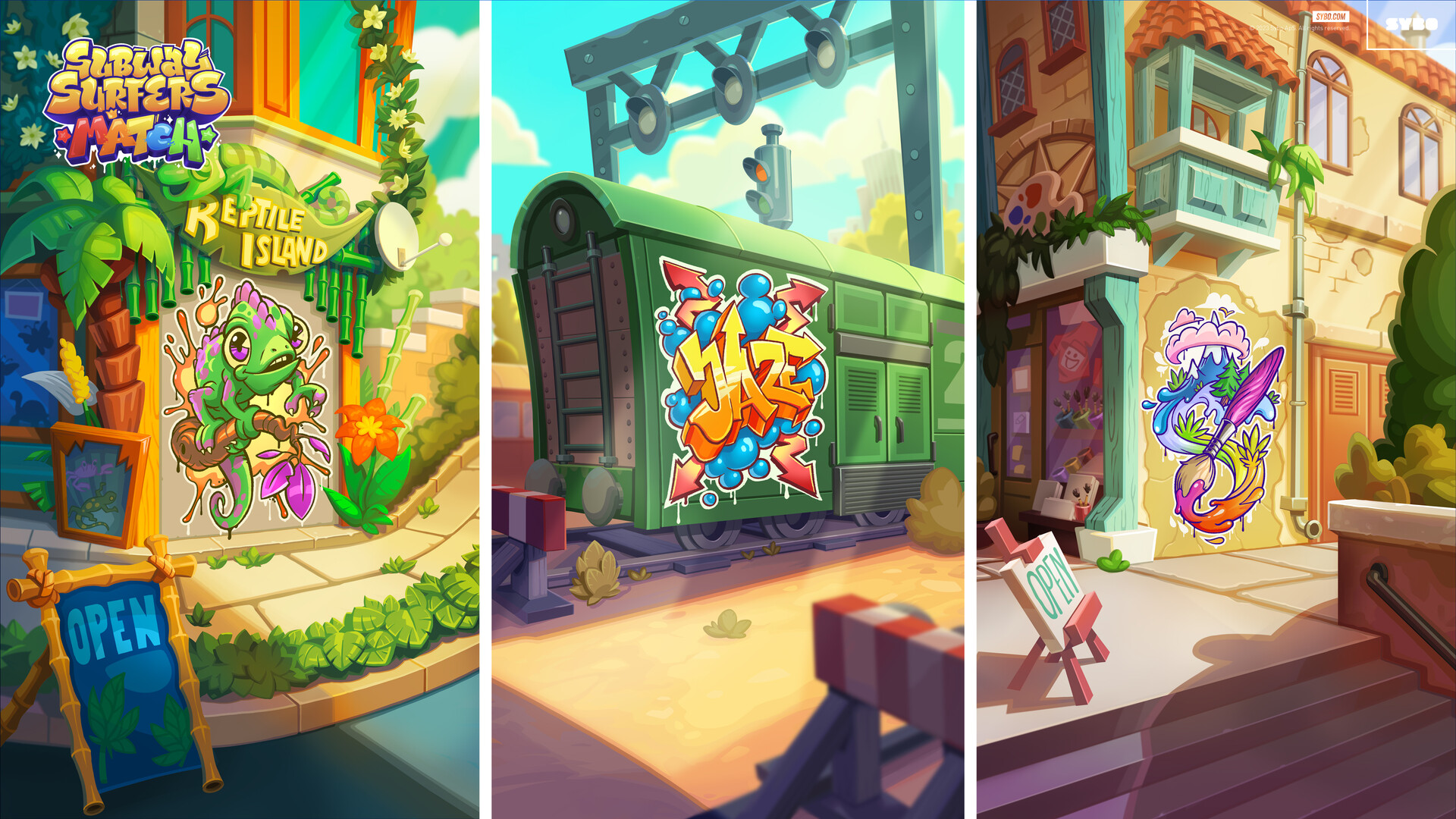 Subway Surfers on X: Here's some more beautiful #SubwaySurfers Shanghai  #concept art. Which of Lee's outfits do you like best? #gamedev #gameart   / X