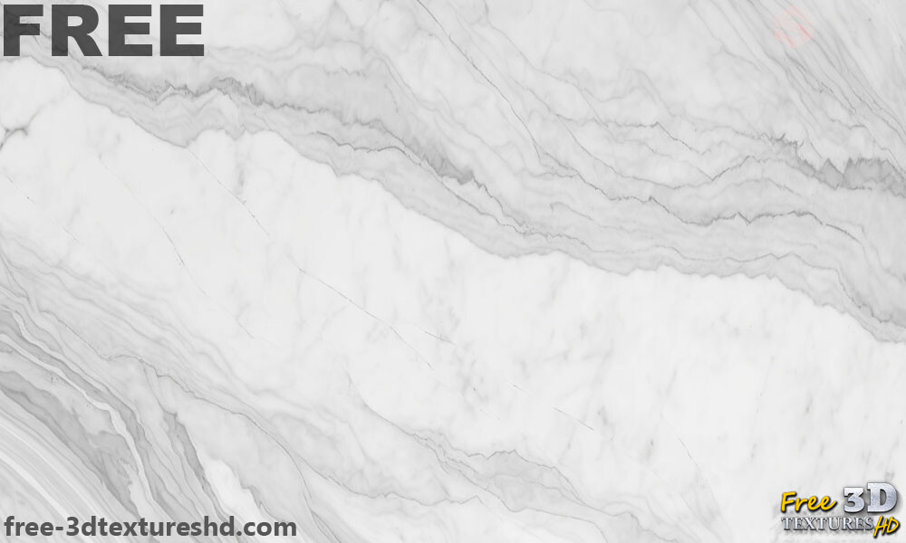 3D textures PBR free Download Natural White Marble Texture Free