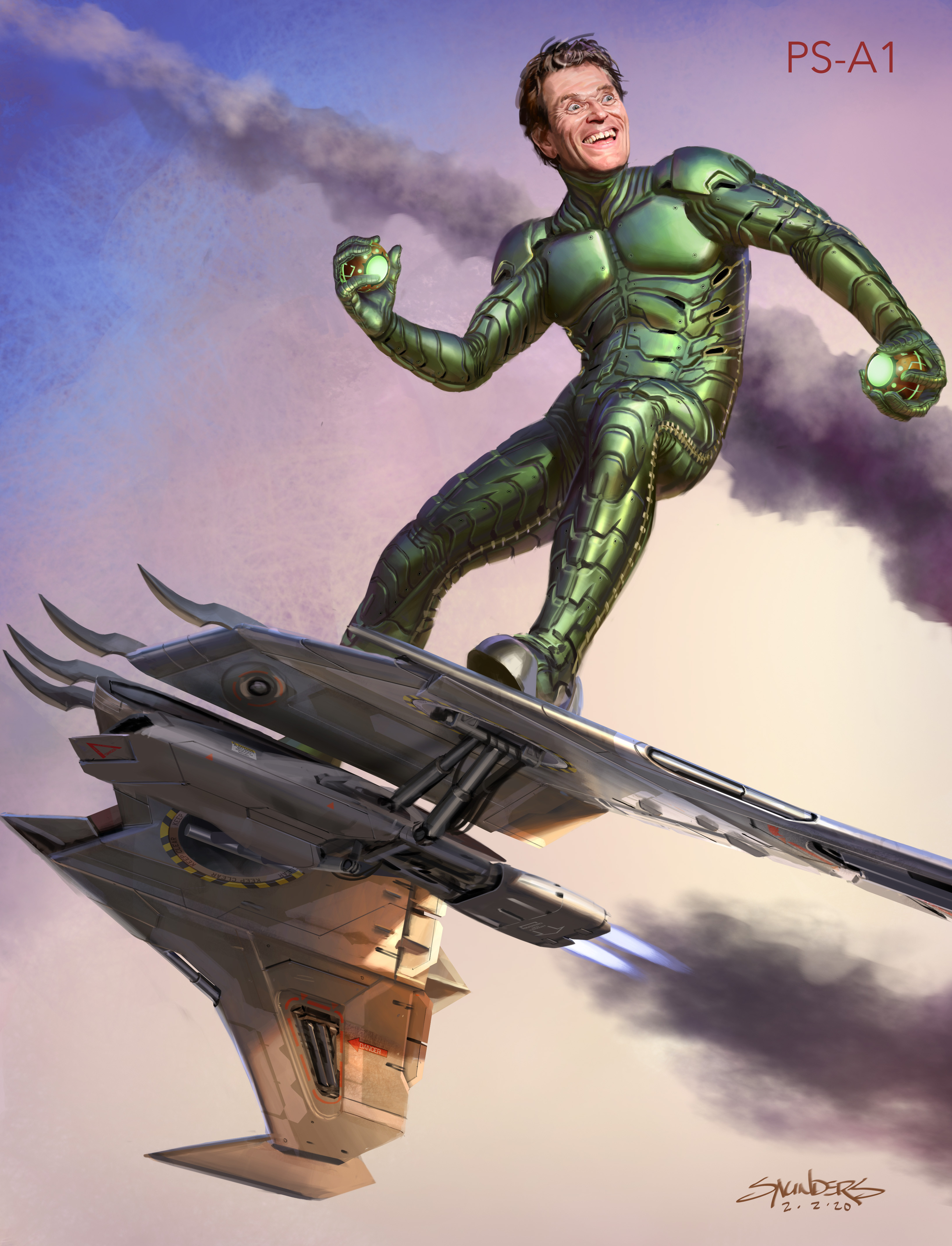 SPIDER-MAN: NO WAY HOME Concept Art Shows Unused Green Goblin