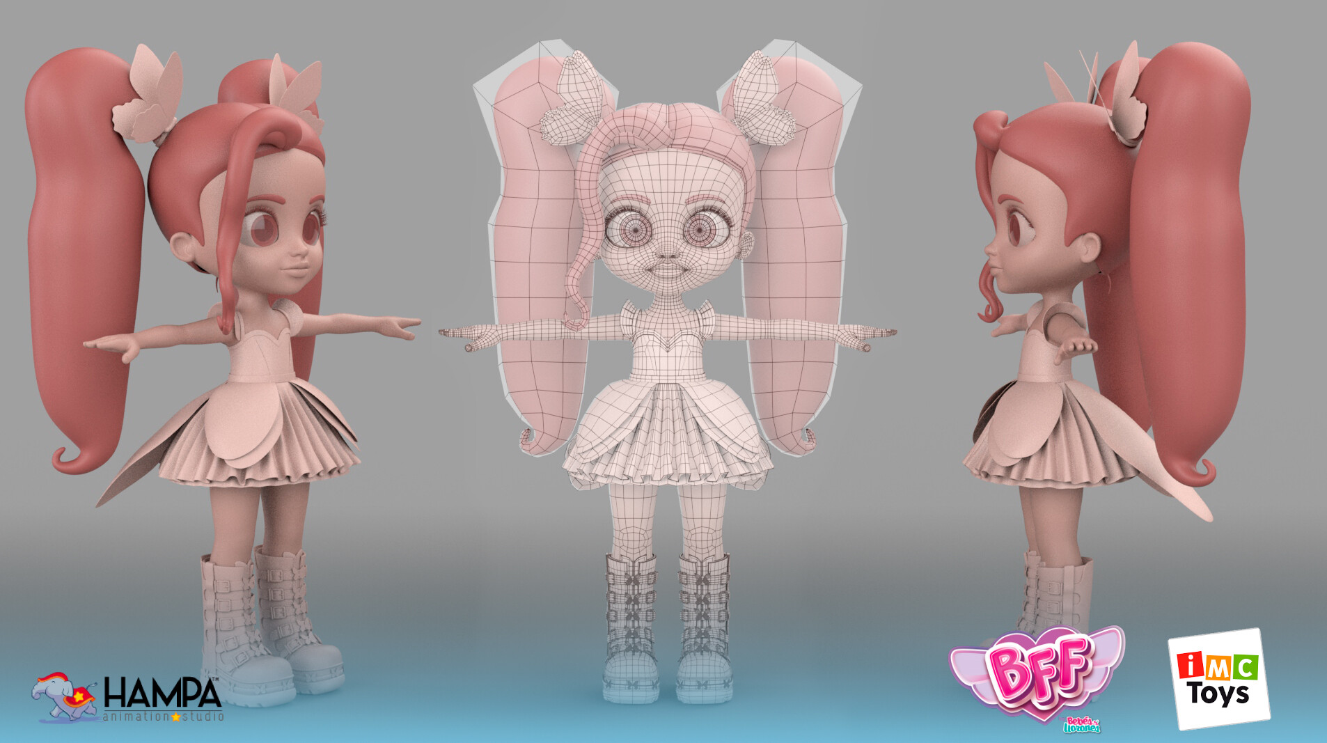 ArtStation - Characters from BFF, image size:1906x1067