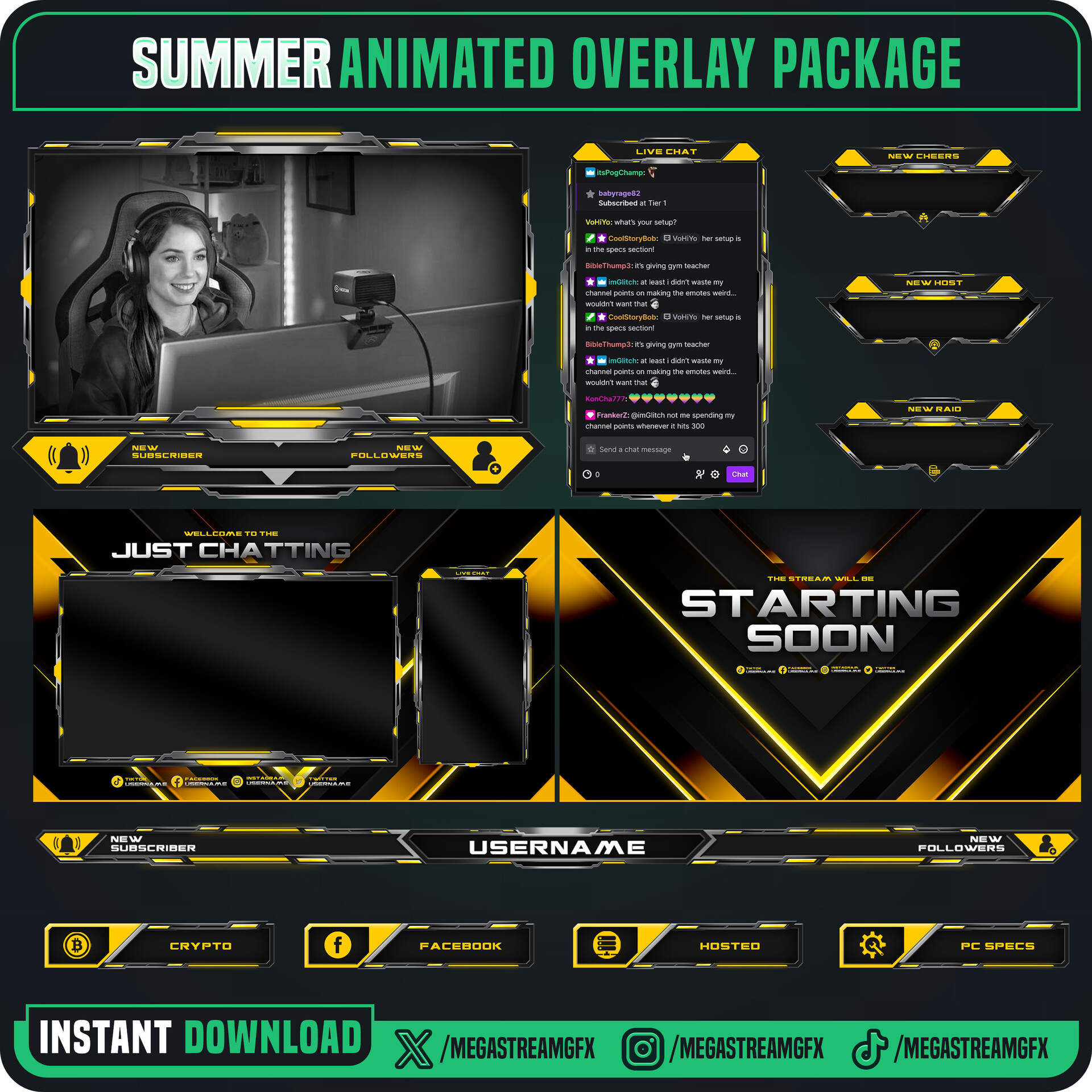 50+ OBS Overlays (Free & Paid Templates For Your Livestreams)