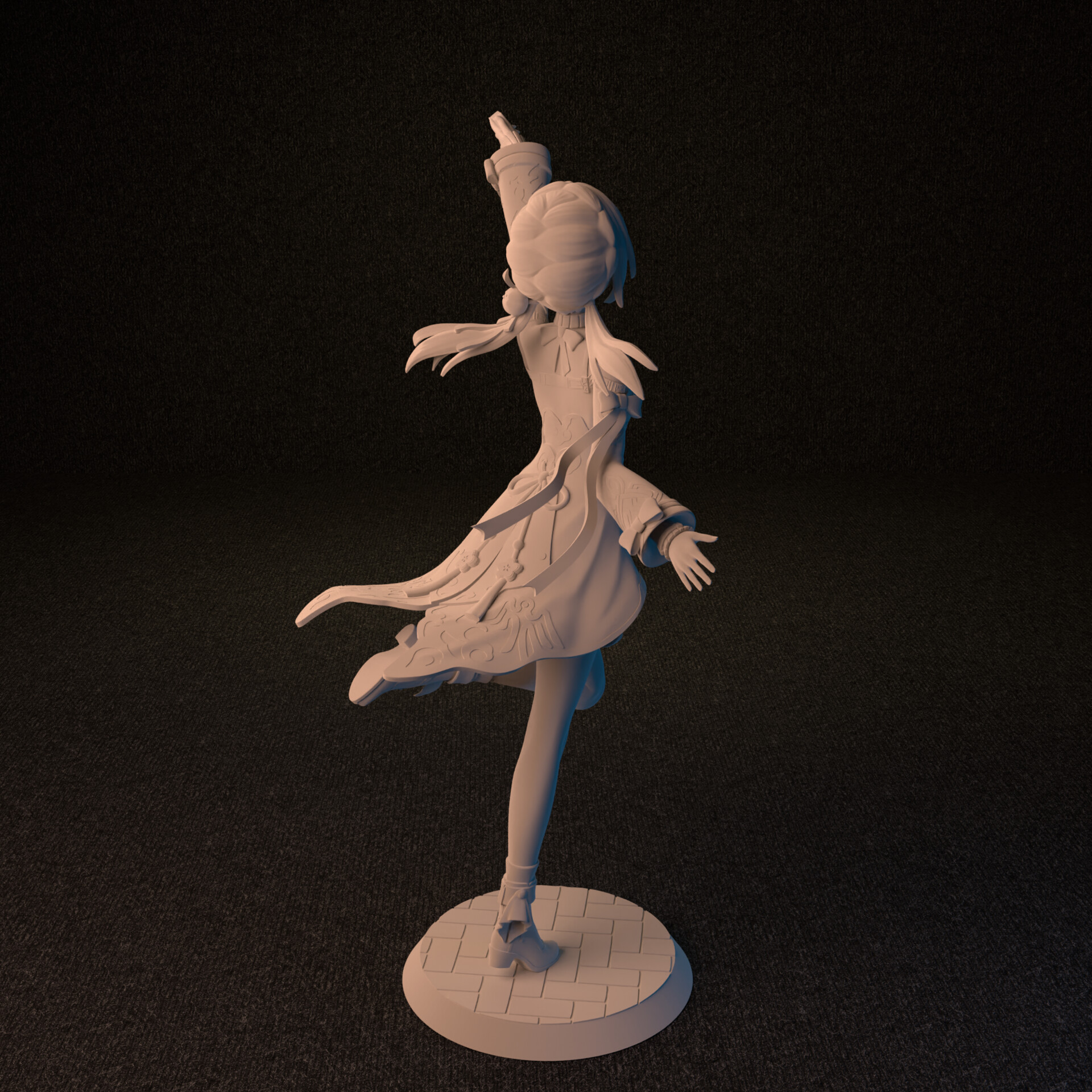 ArtStation - Qingque fron Honkai Star Rail for 3d print