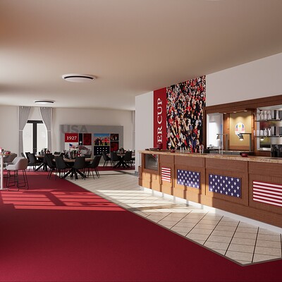 Ryder Cup 2023 USA - Clubhouse Dining Room