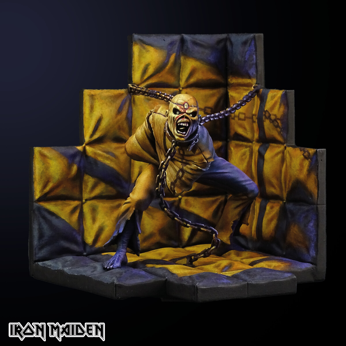 Iron maiden piece top of mind figure