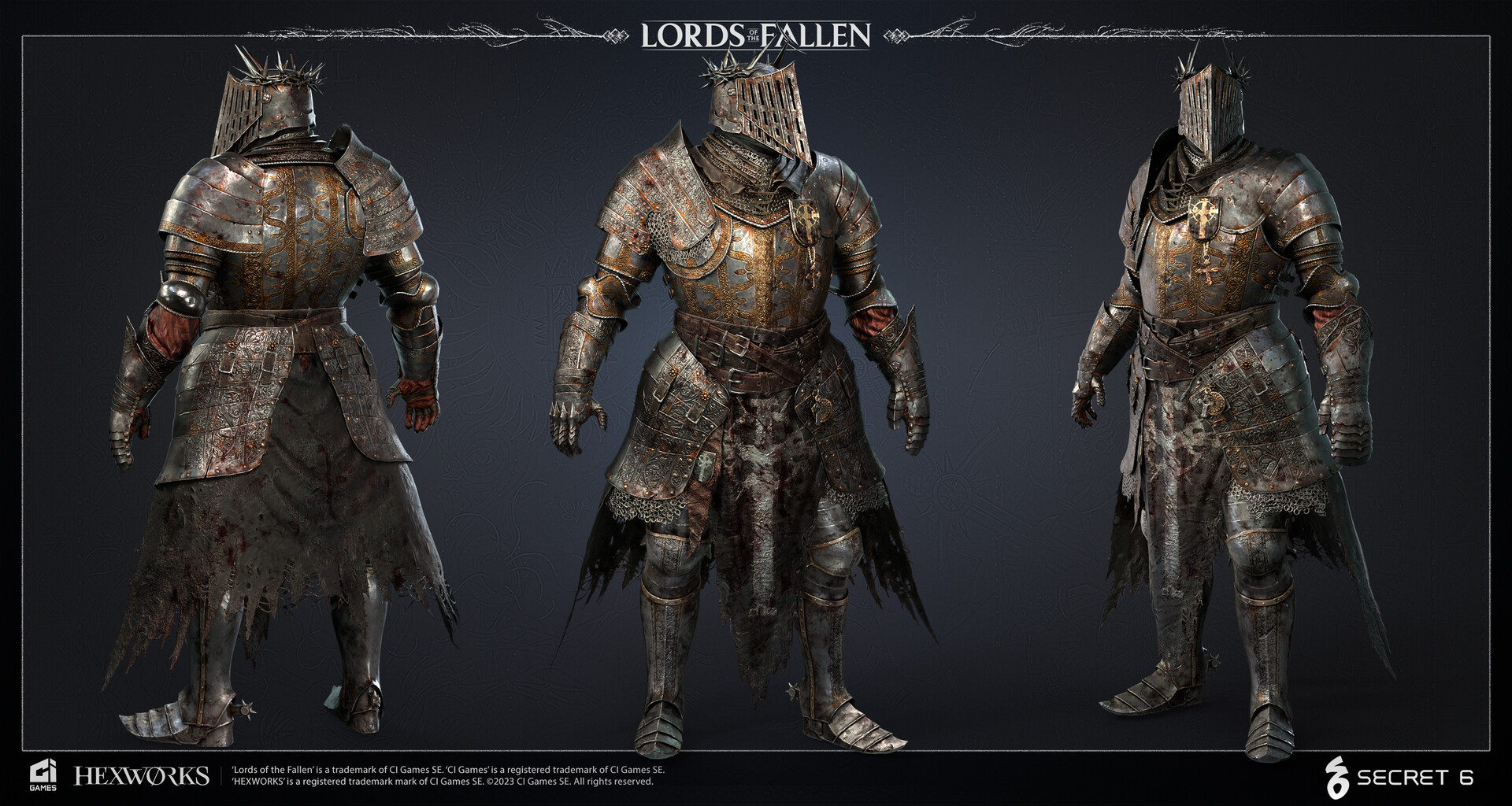 ArtStation - Lords Of The Fallen - Ravager Armour Set