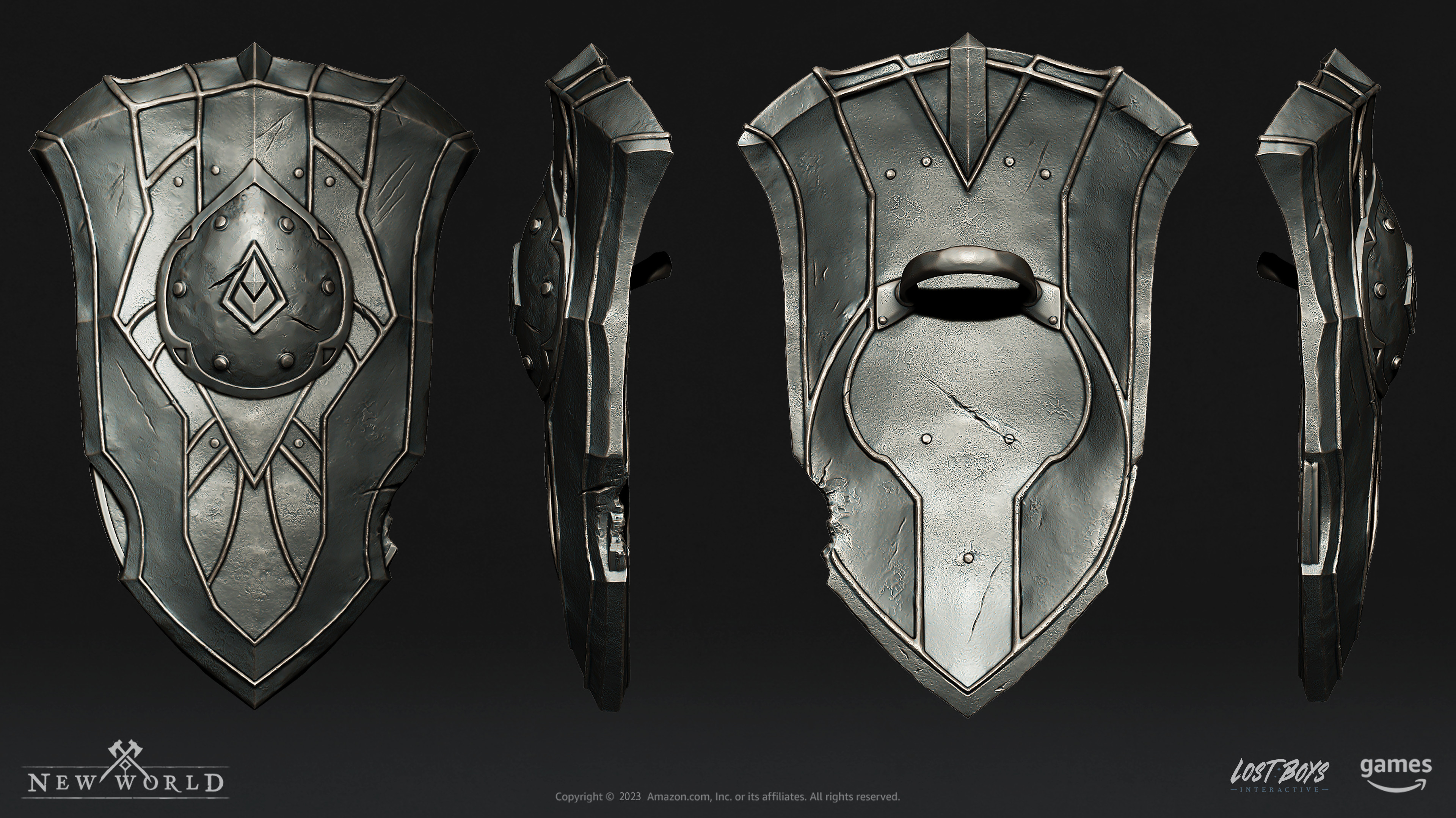 ArtStation - Lost Knight Tank Shield