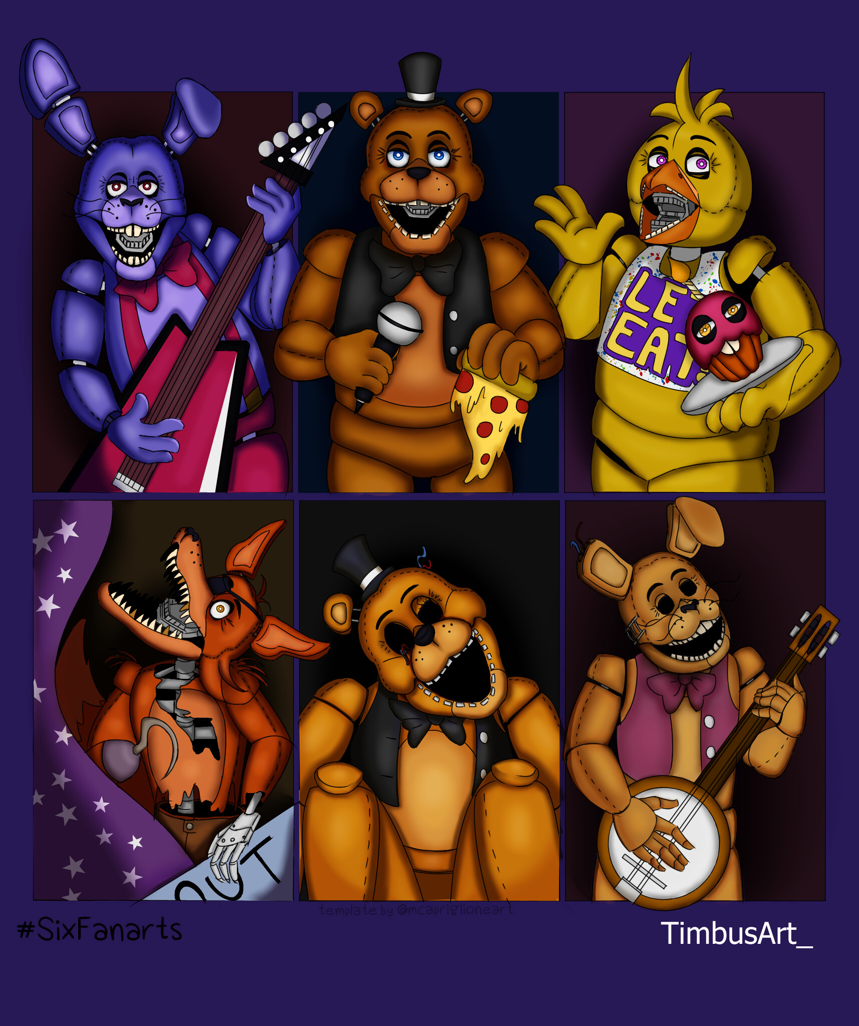 ArtStation - Five Nights At Freddy's Fanmade Movie Poster