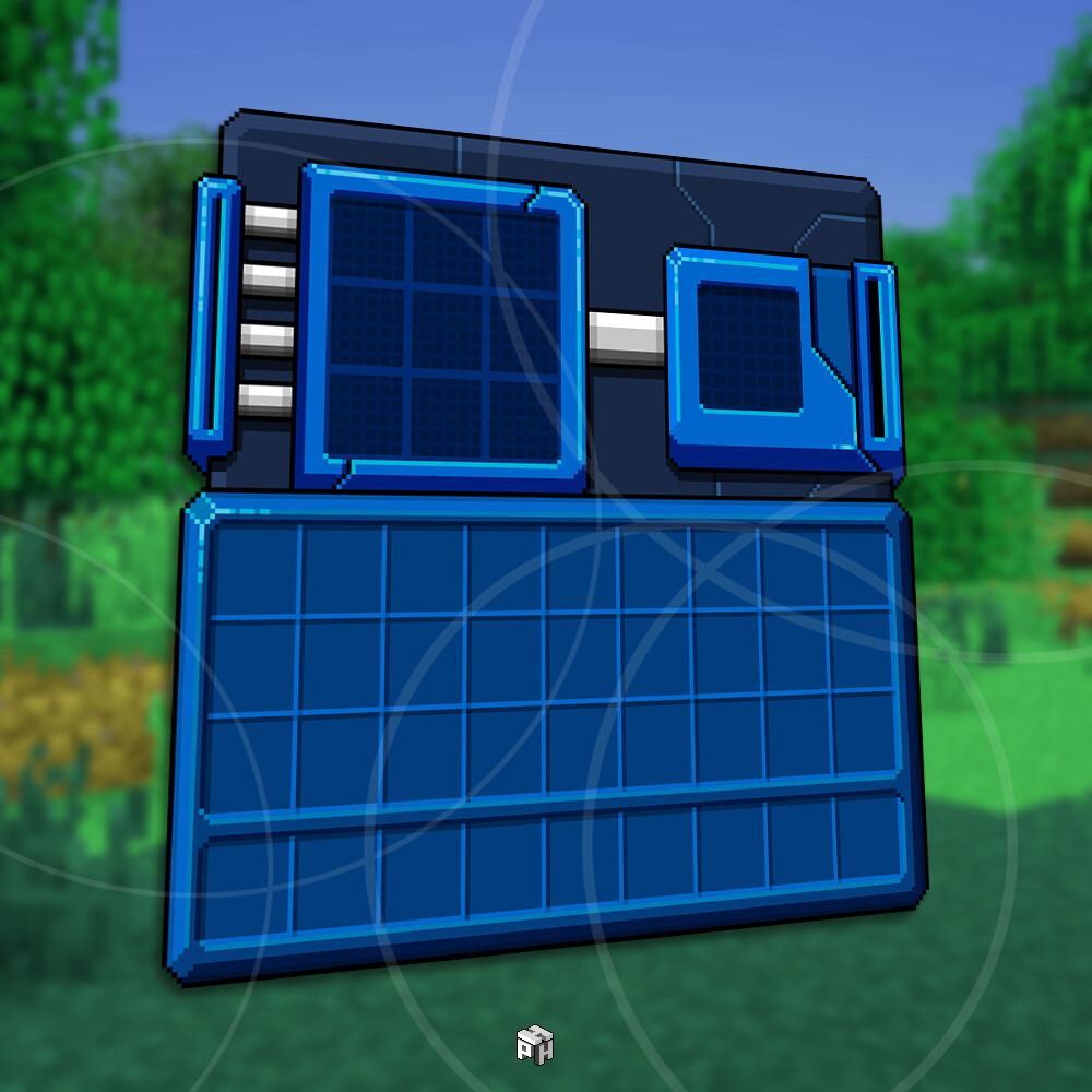 ArtStation - [Minecraft] Custom Crafting Table GUI