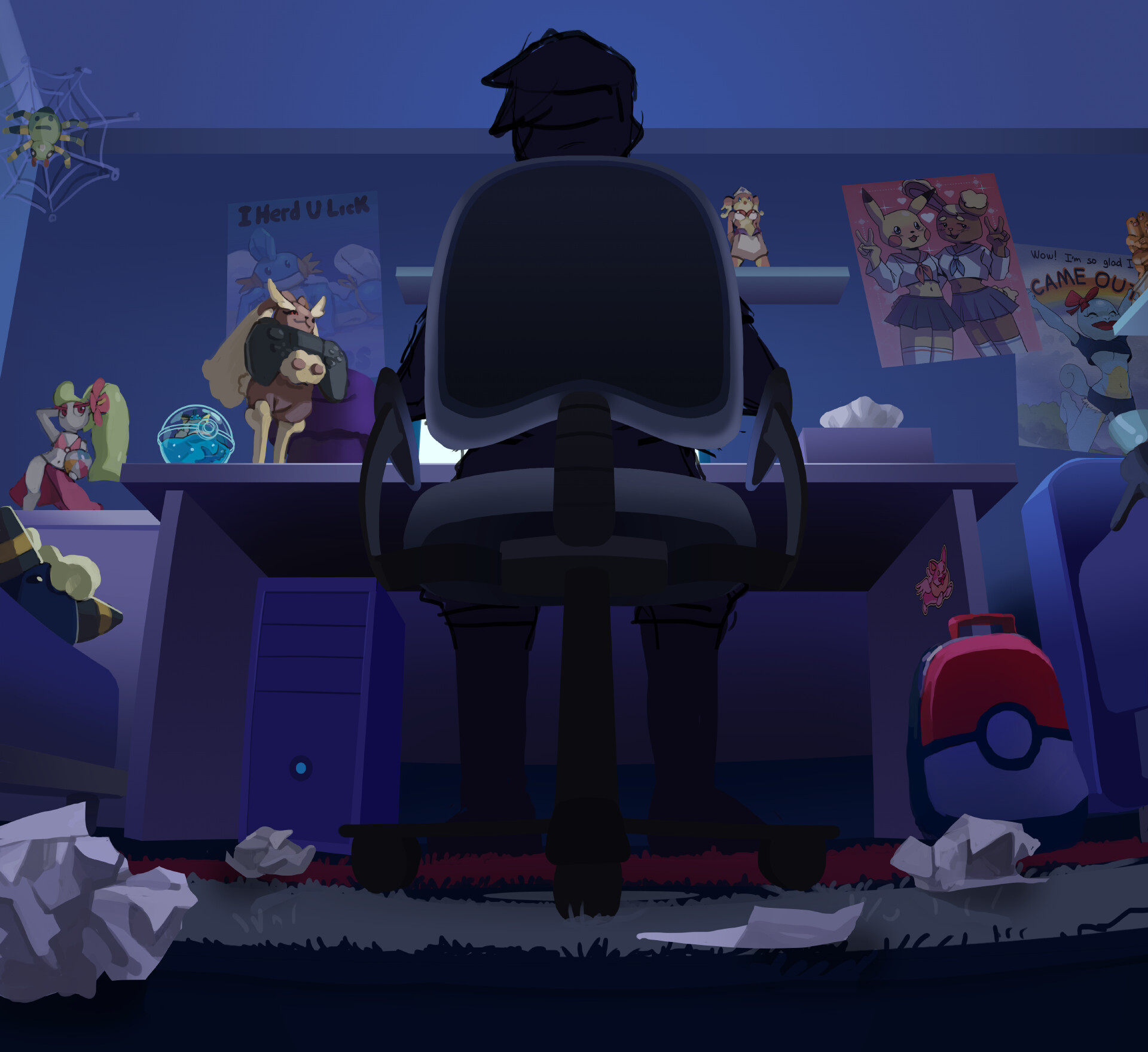 ArtStation Furrymon (Chalkeaters MV)