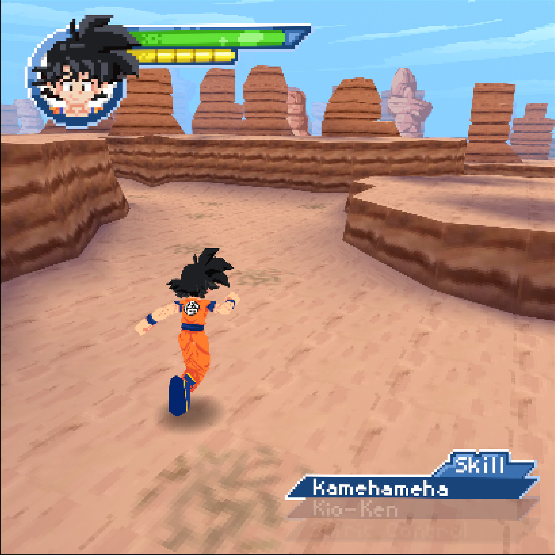 ArtStation Fake DBZ Ps1 Game