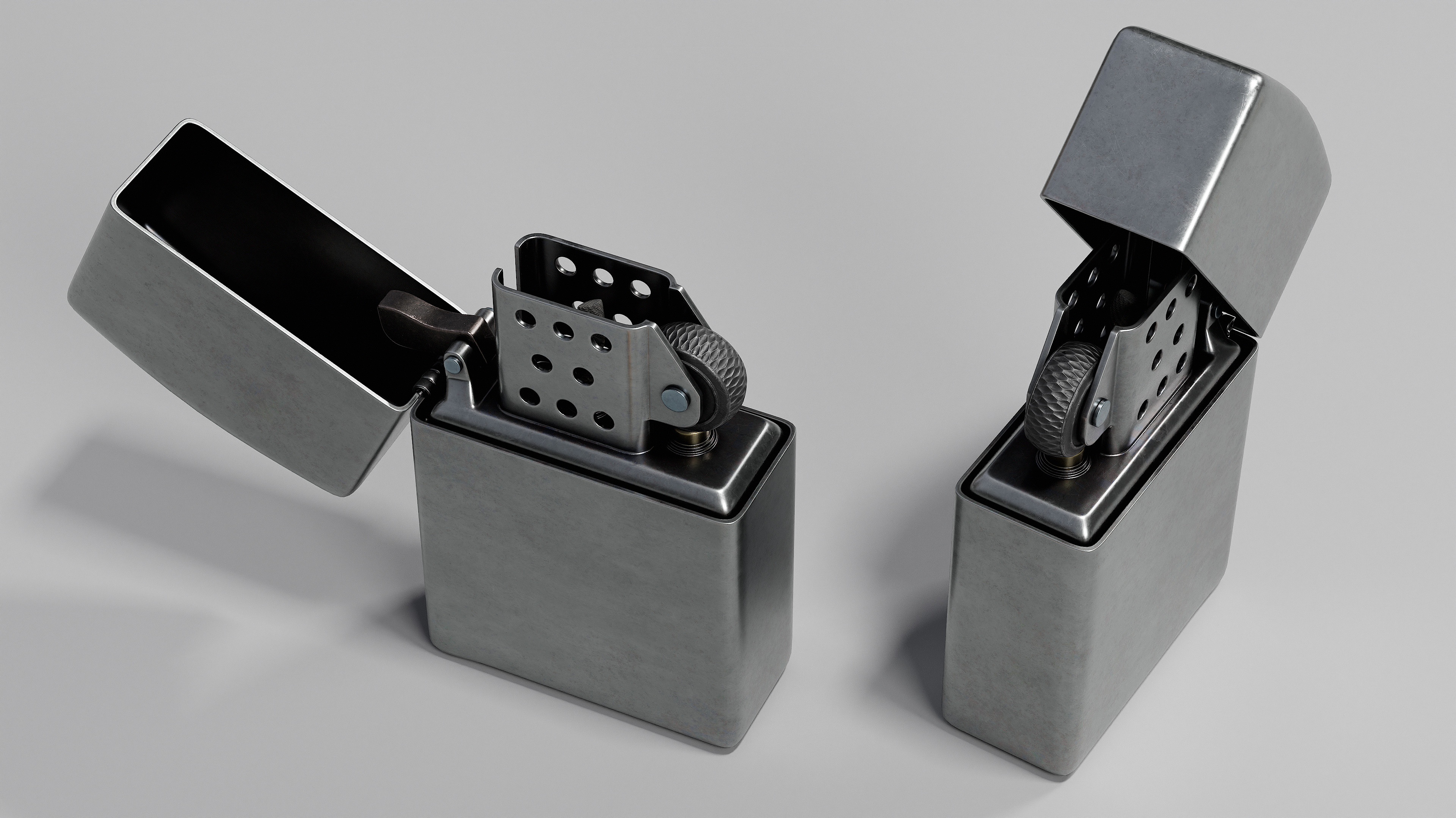 The detail on this lighter was entirely unnecessary but the shapes were a lot of fun to work out