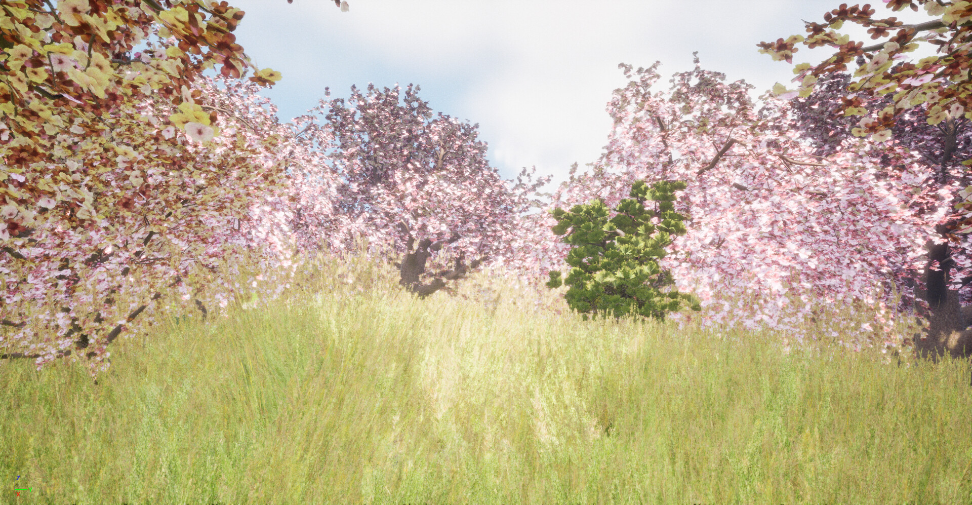 ArtStation - Nondescript Cherry Tree Island