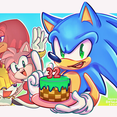 ArtStation - Sonic X Amy Rose (PNG) Sonic Boom Knuckles (PNG
