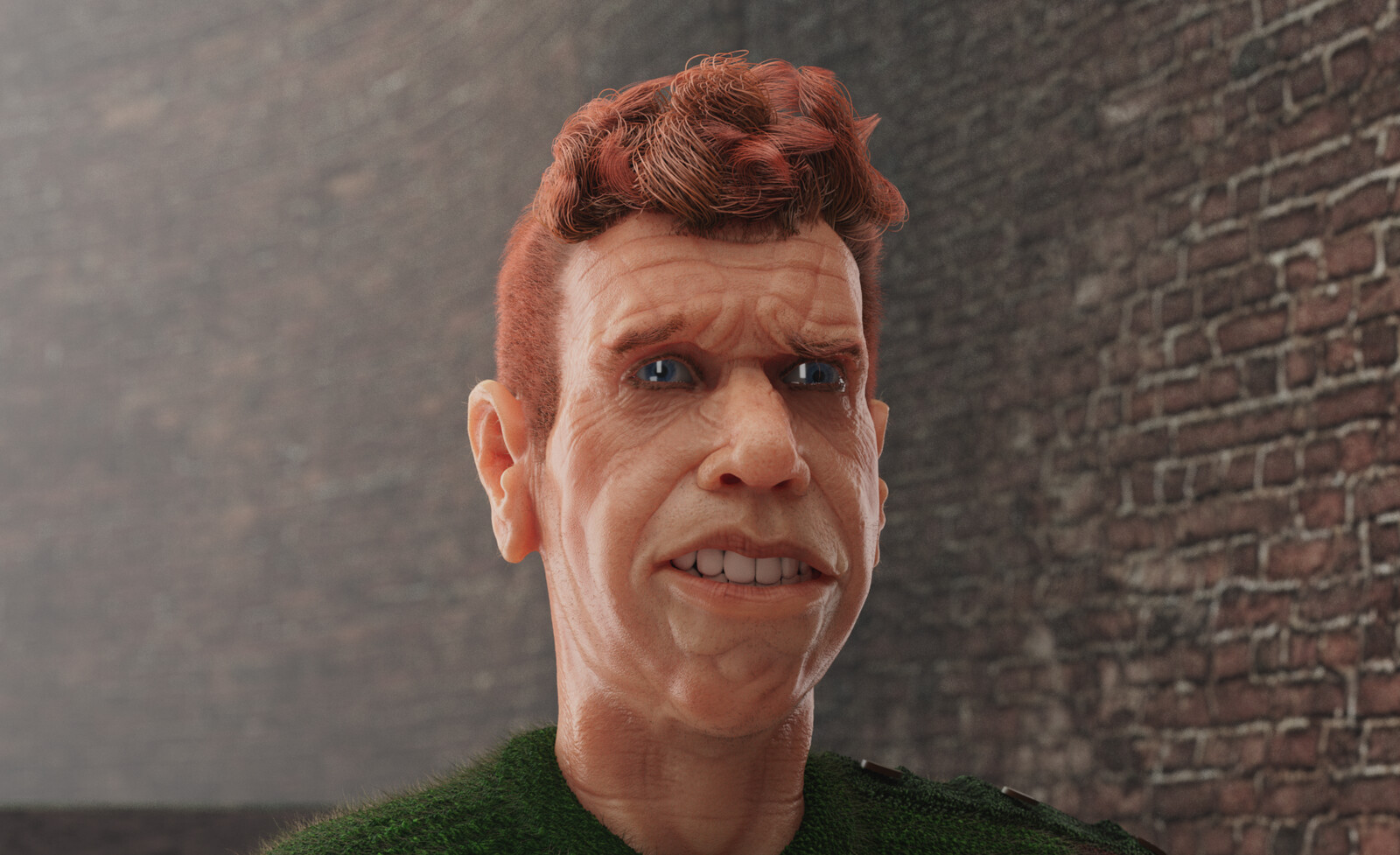 Ron Perlman in "City of Lost Children"