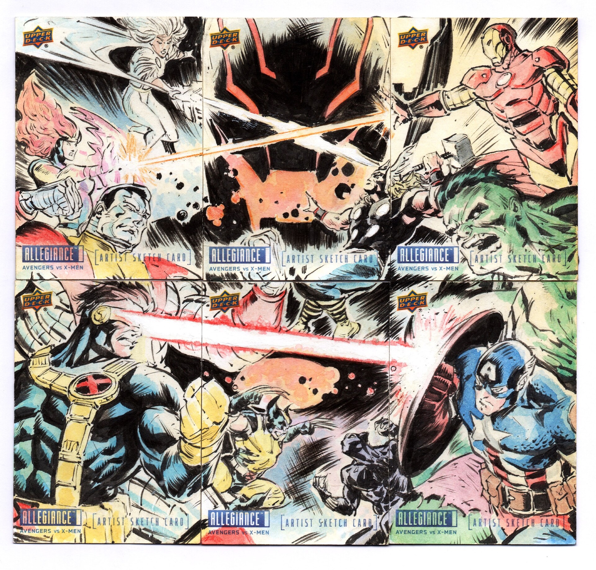 その他 MARVEL PREMIER 2017 X-MEN sketch card その他 MARVEL PREMIER