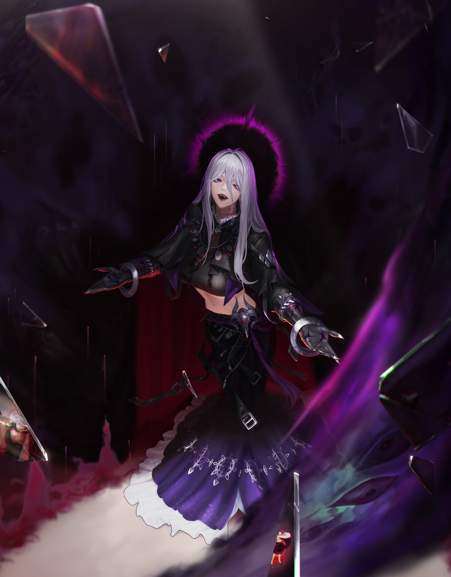ArtStation - dark Bringer-fallen priestess