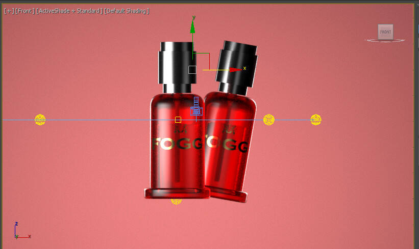 ArtStation 3D Product Model FOGG PERFUME