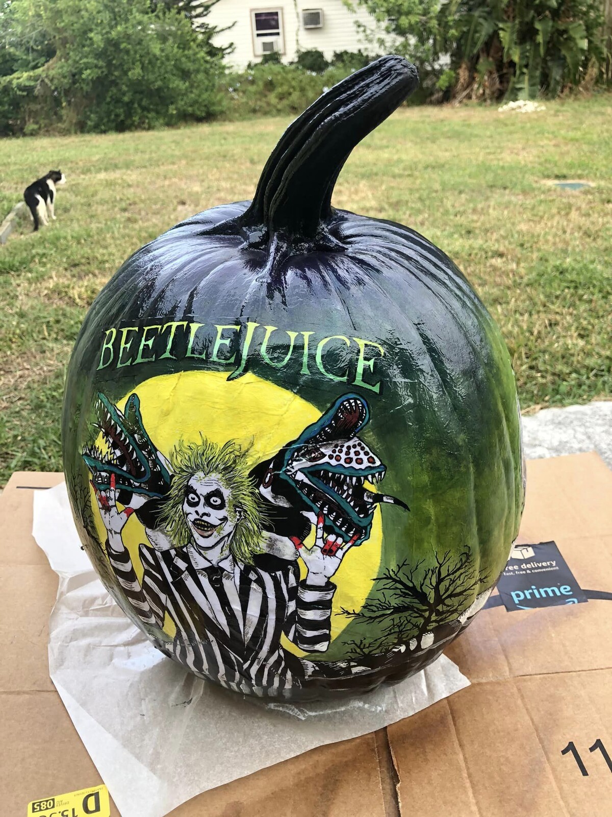 ASHLEIGH SWOPE Beetlejuice Pumpkin ashleigh-swope-beetlejuice-pumpkin