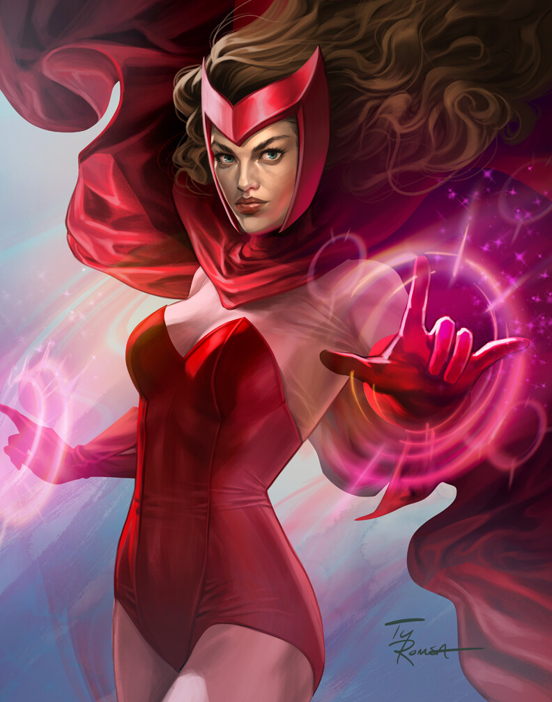 ArtStation - Scarlet Witch and Quicksilver