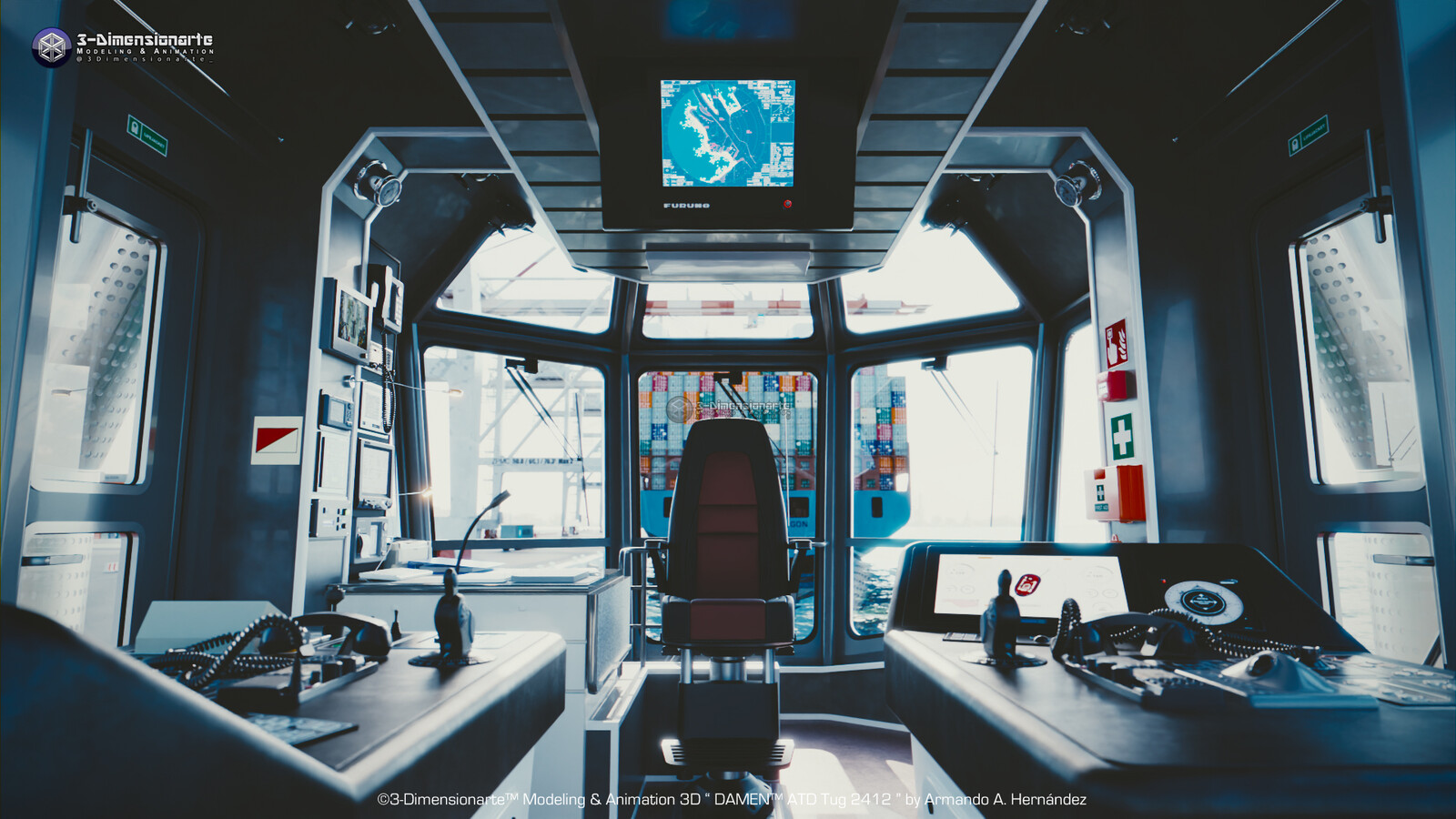 Maybe the most spectacular Render of the Wheelhouse