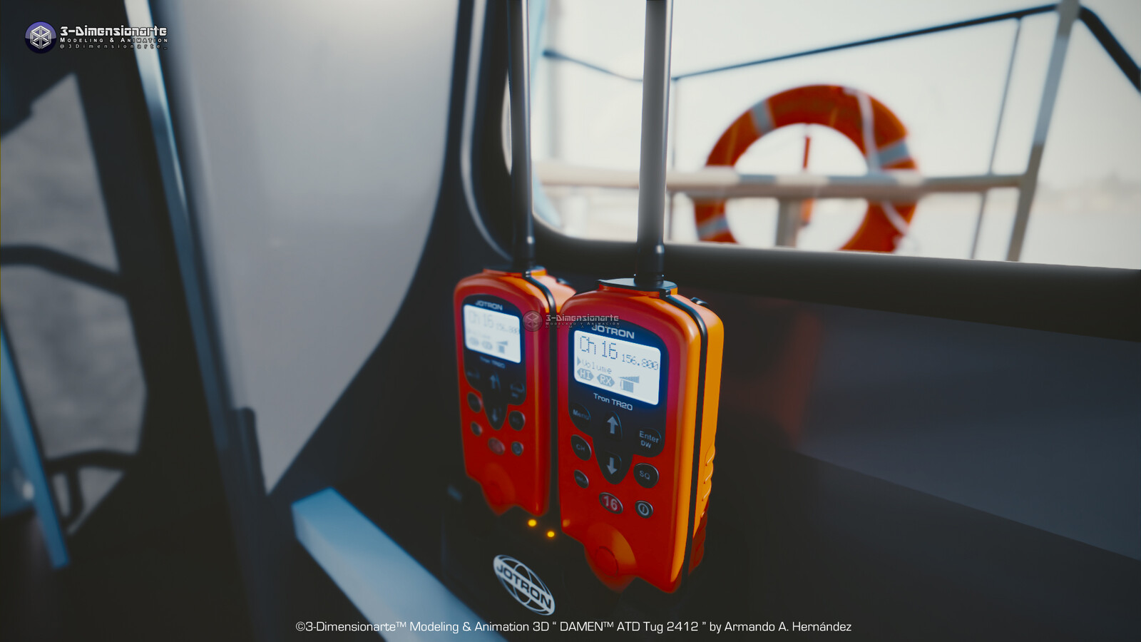 TRON TR20 GMDSS (Global Maritime Distress Safety System)