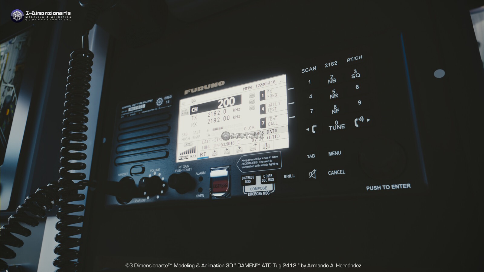 FURUNO™ FS-2575 SSB Radiotelephone (Single Sideband