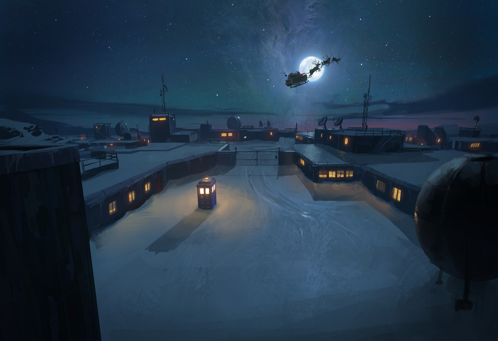 North Pole Research Base