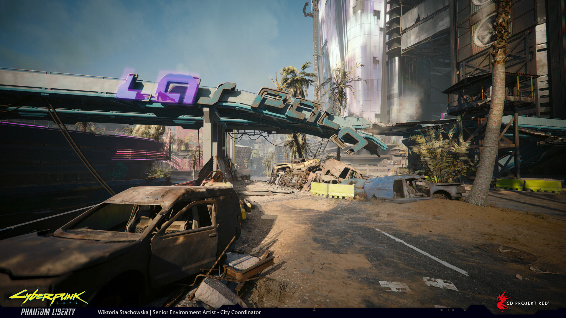 ArtStation Cyberpunk 2077 Phantom Liberty Ferronia Downs