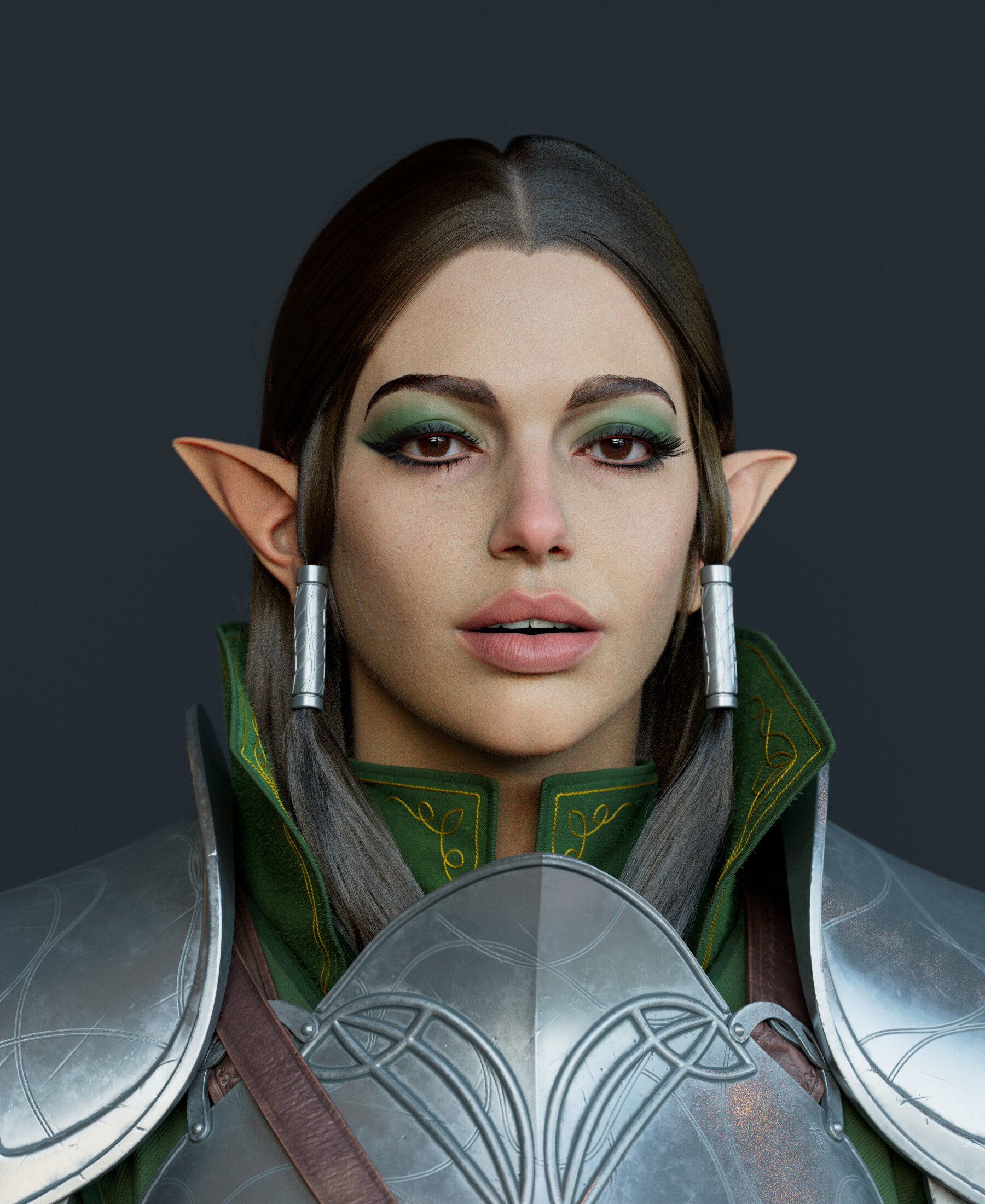ArtStation - Elf girl portrait