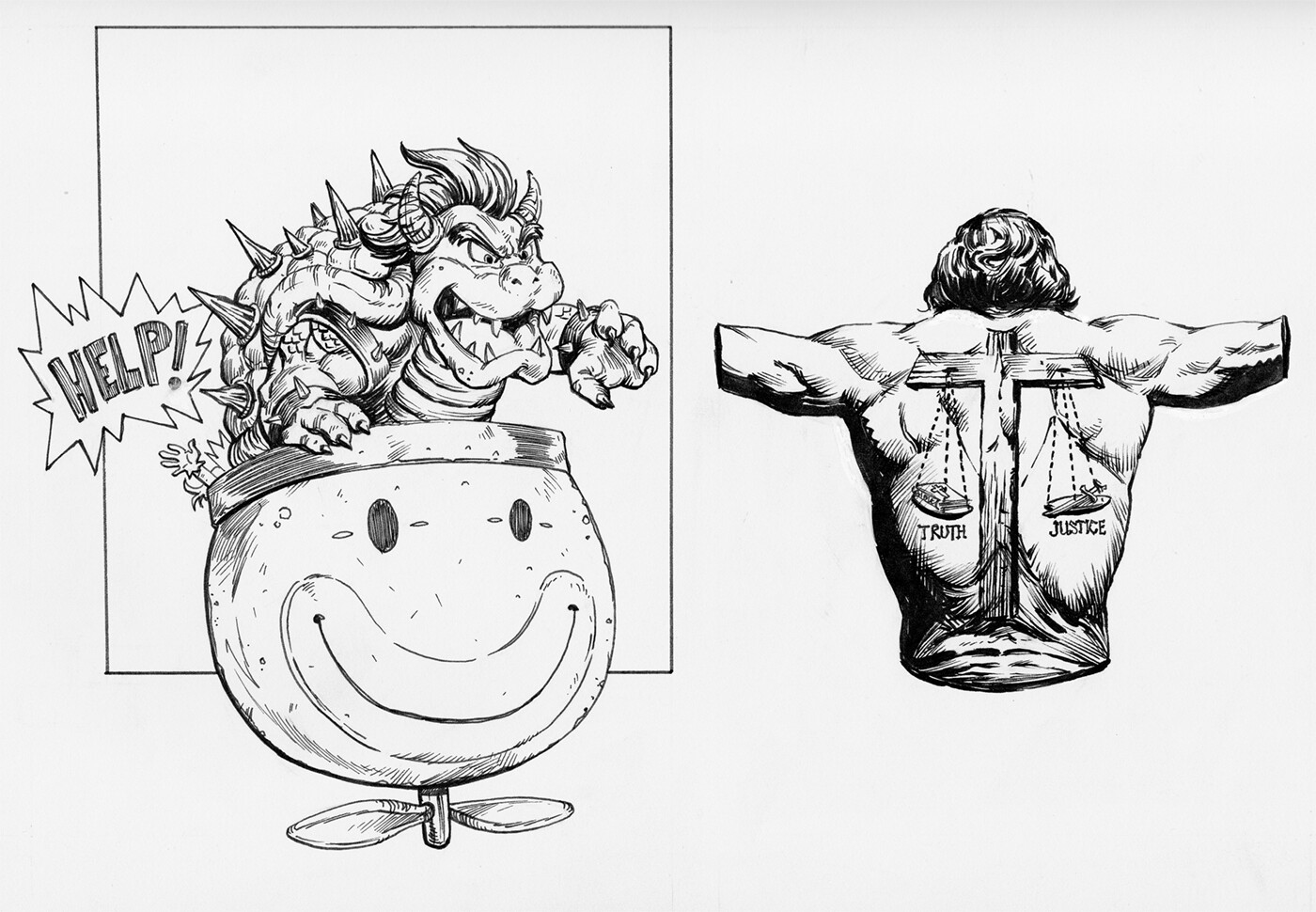 Bowser and Max Cady