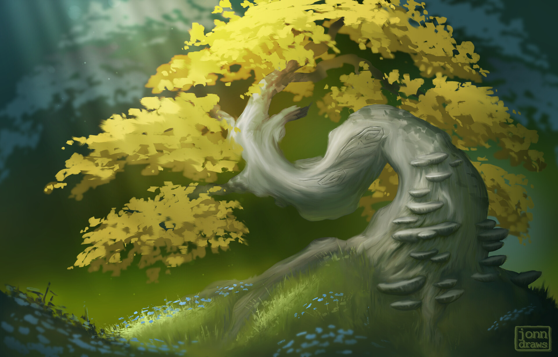 ArtStation - Magical Tree