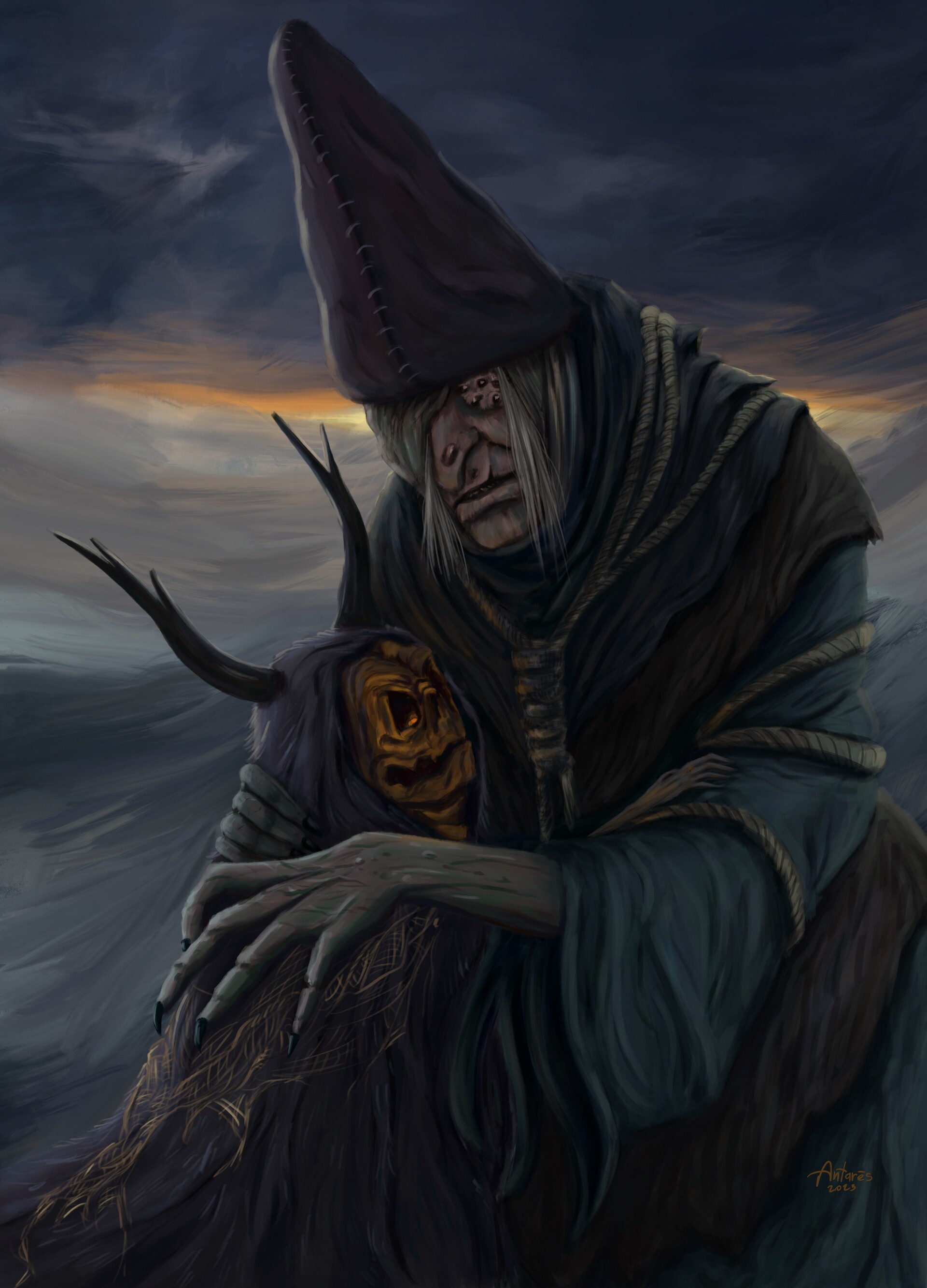 ArtStation Pumpkinhead child