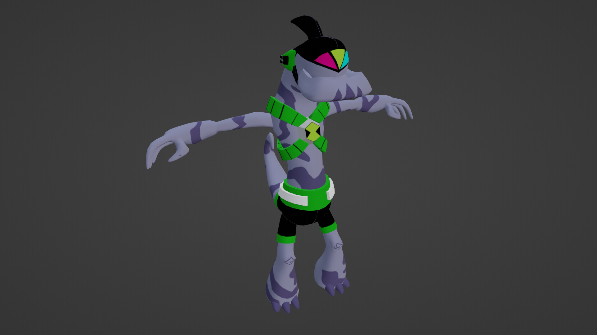 ArtStation - Chamalien (ben 10 omniverse)