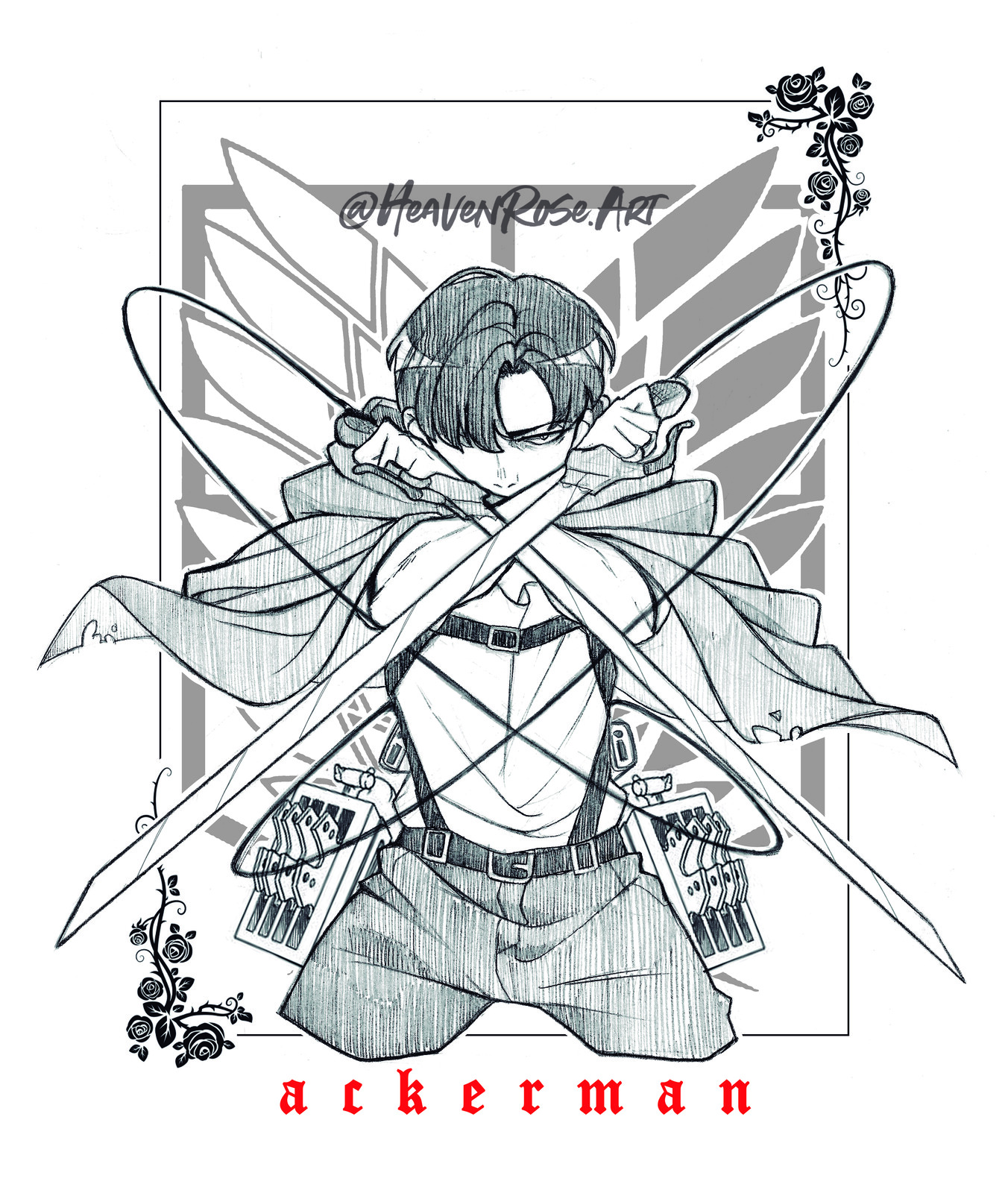 Levi Ackerman from Attack On Titan