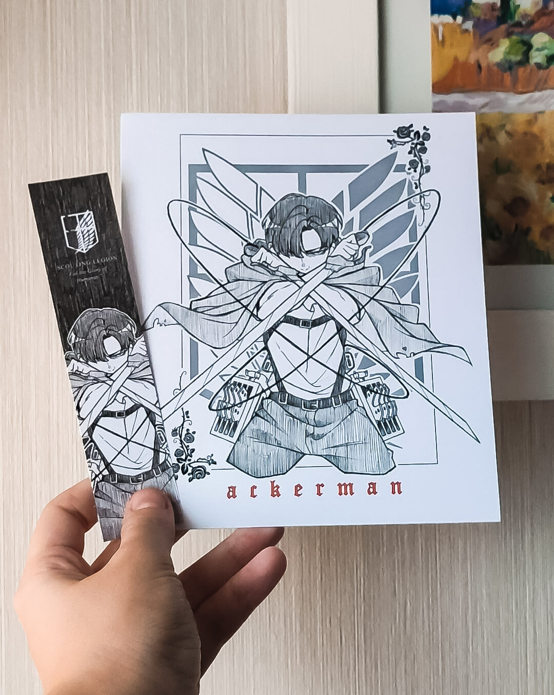 Levi Ackerman from Attack On Titan
Print and bookmark