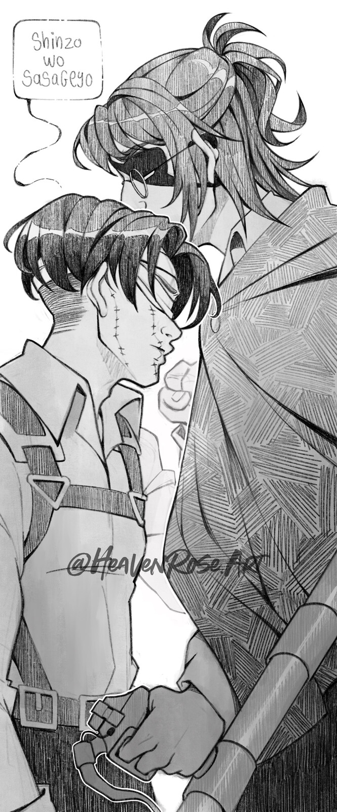 Levi &amp; Hanji
Attack On Titan