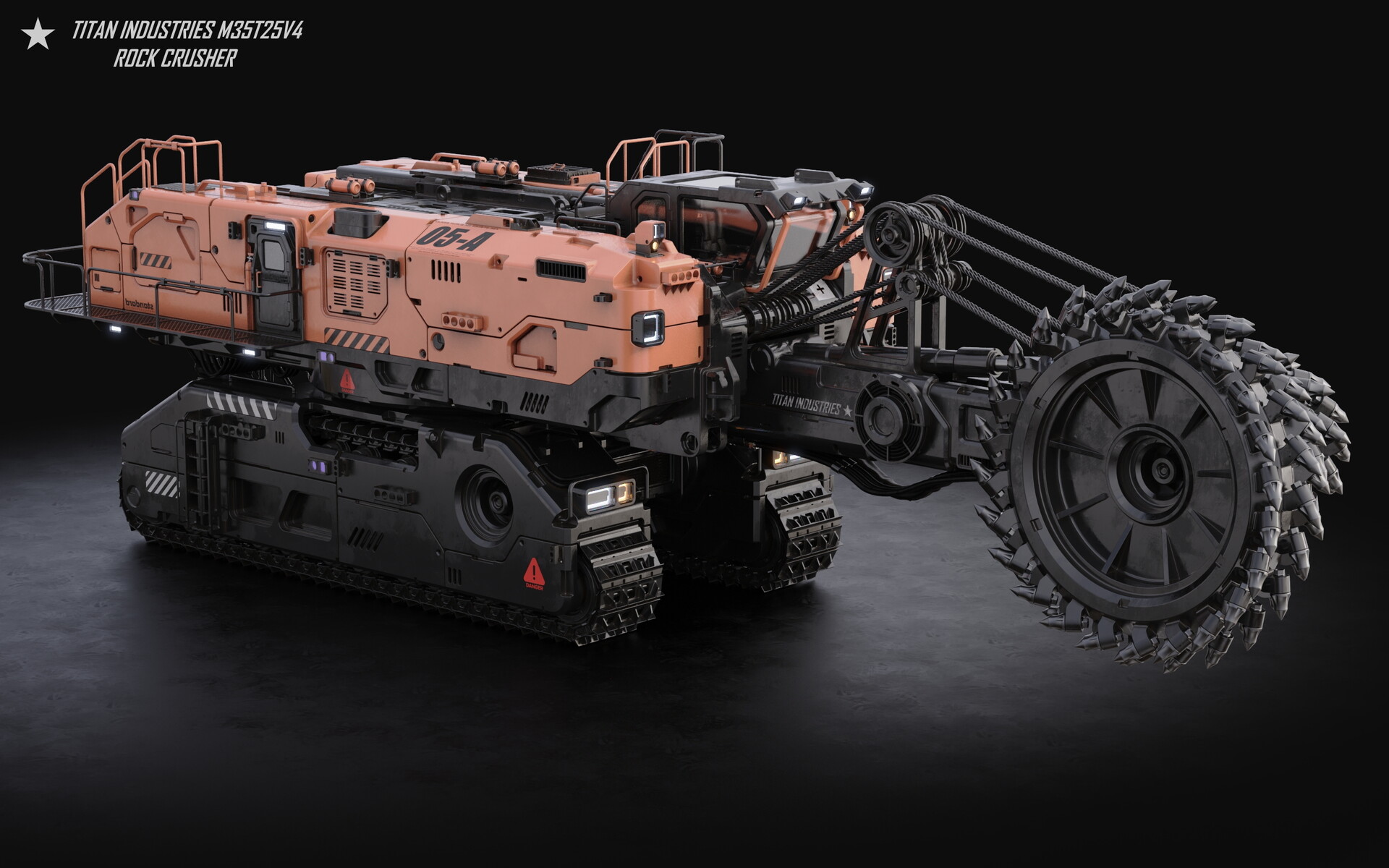 ArtStation - M35T25V4 Rock Crusher