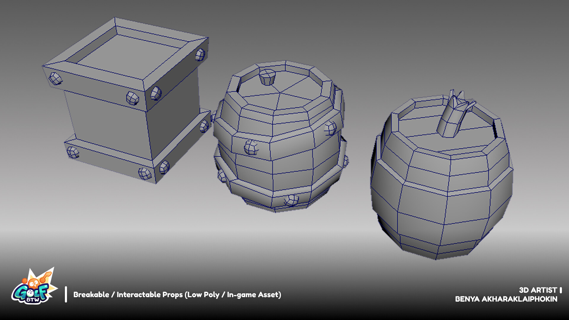 LLENN Golf By the Way Cove Breakable Prop Process